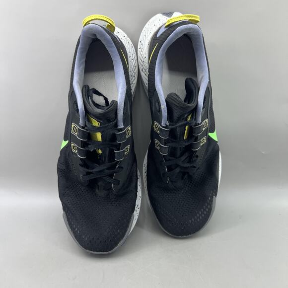 Nike Pegasus Trail 3 Trail Running Shoes Men Size 11 Black Green Comfort Sneaker - Picture 5 of 10